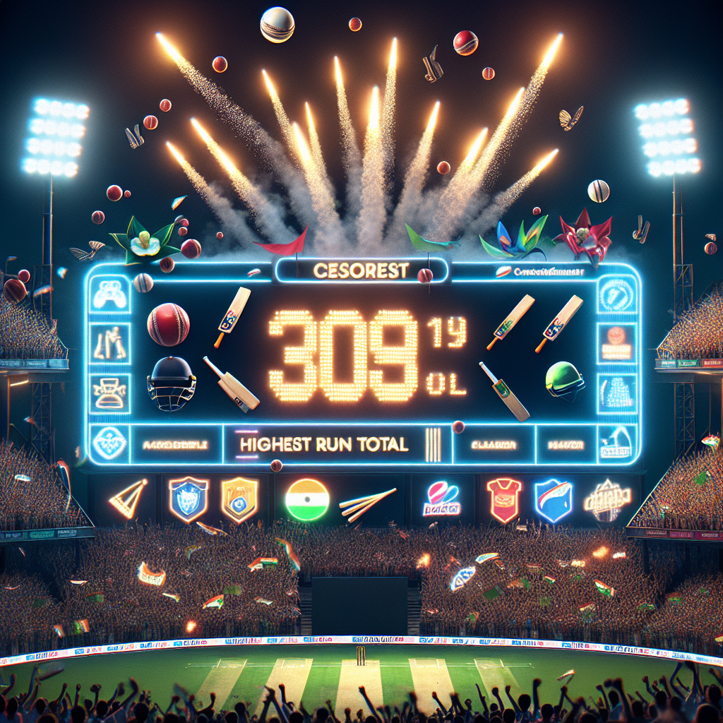 highest score in ipl season