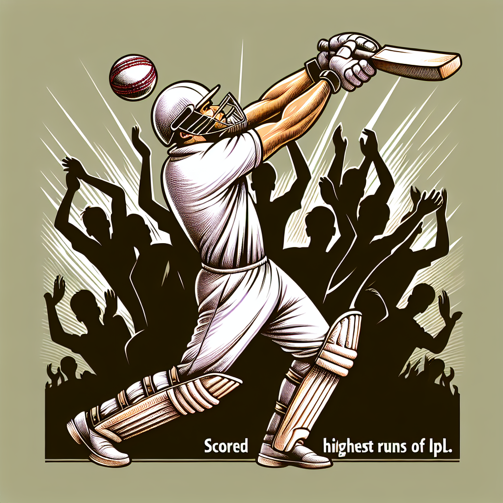 Who scored highest runs in ipl