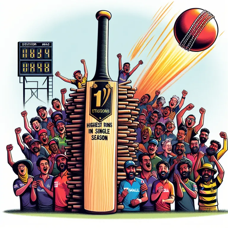 Most ipl runs in one season