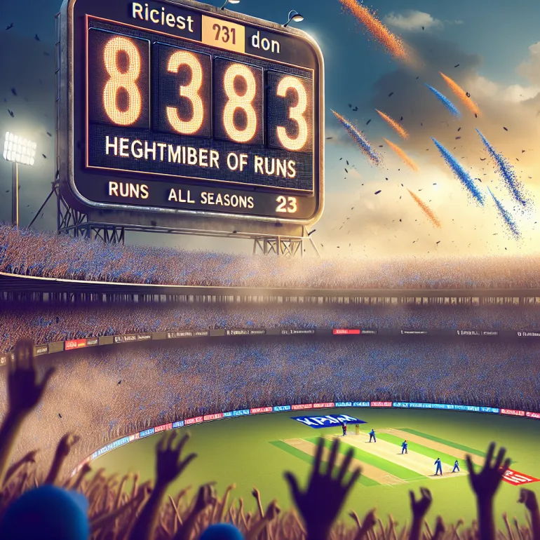 Most runs in ipl all season