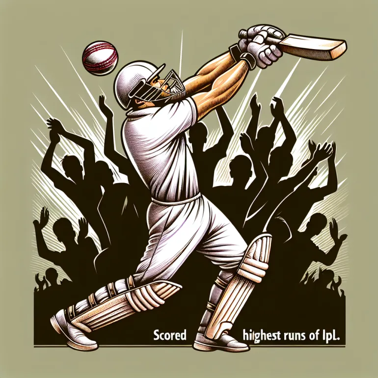 Who scored highest runs in ipl