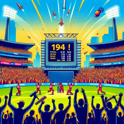 Highest runs in one match in ipl