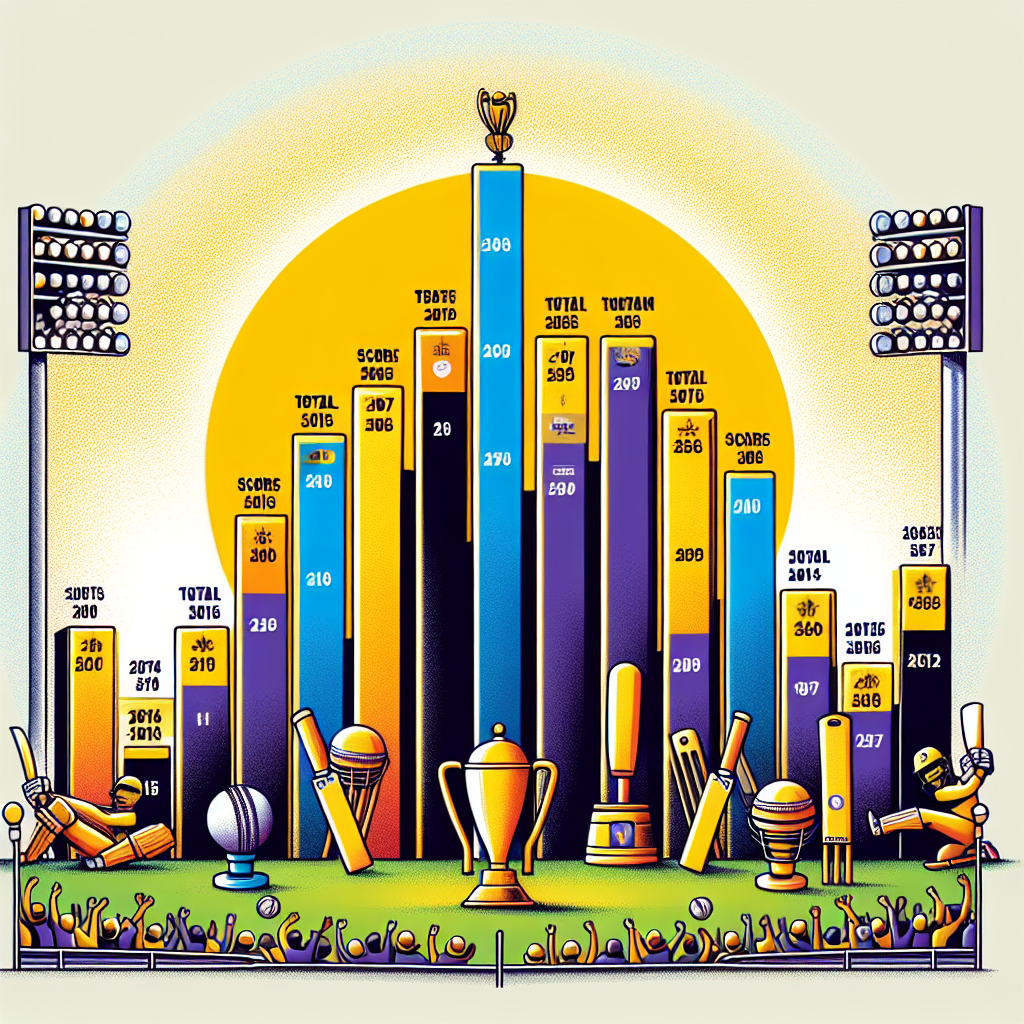 ipl highest total